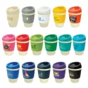 branded Metro Cup Bamboo, from our range of promotional Reusable Coffee Cups - Plastic &amp; Ceramic