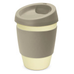 branded Metro Cup Bamboo, from our range of promotional Reusable Coffee Cups - Plastic &amp; Ceramic