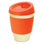 branded Metro Cup Bamboo, from our range of promotional Reusable Coffee Cups - Plastic &amp; Ceramic