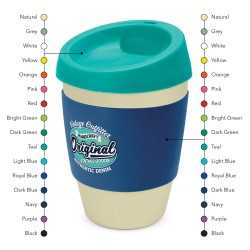 branded Metro Cup Bamboo, from our range of promotional Reusable Coffee Cups - Plastic & Ceramic