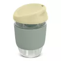 branded Nova Cup - Borosilicate 350ml, from our range of promotional Reusable Coffee Cups - Glass