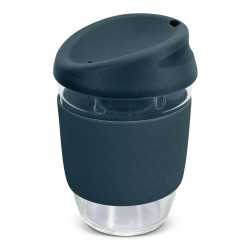 branded Nova Cup - Borosilicate 350ml, from our range of promotional Reusable Coffee Cups - Glass