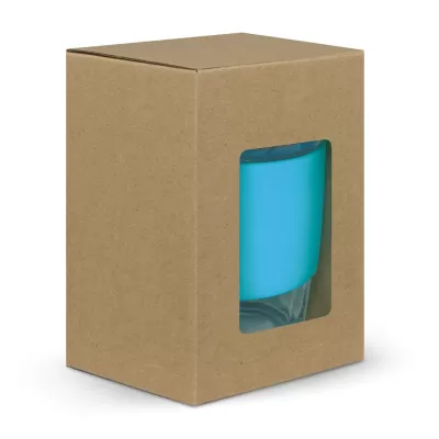 branded Nova Cup - Borosilicate 350ml, from our range of promotional Reusable Coffee Cups - Glass