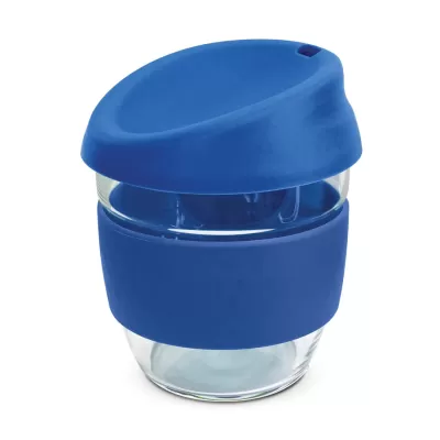 branded Nova Cup - Borosilicate 250ml, from our range of promotional Reusable Coffee Cups - Glass