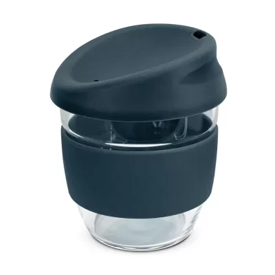 branded Nova Cup - Borosilicate 250ml, from our range of promotional Reusable Coffee Cups - Glass