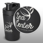 branded Trojan Metal Shaker, from our range of promotional Protein Shakers