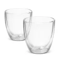 branded Tivoli Double Wall Glass Set - 310ml, from our range of promotional Glassware Gift Sets