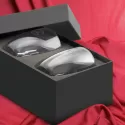 branded Tivoli Double Wall Glass Set - 310ml, from our range of promotional Glassware Gift Sets