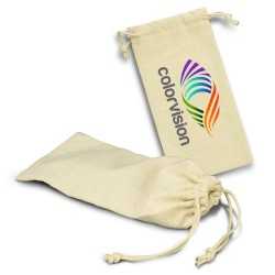 branded Cotton Sunglass Pouch, from our range of promotional Personal Products