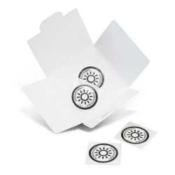 branded Sunburn Alert Stickers, from our range of promotional Sunscreen & Lip Balm