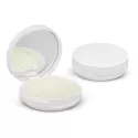 branded Compact Mirror and Lip Balm, from our range of promotional Sunscreen &amp; Lip Balm