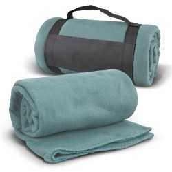 branded Glasgow Fleece Blanket with Strap, from our range of promotional Picnic Blankets