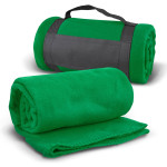 Picnic Blankets  - Glasgow Fleece Blanket with Strap