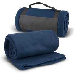 branded Glasgow Fleece Blanket with Strap, from our range of promotional Picnic Blankets