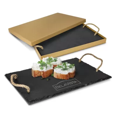 branded Slate Serving Board, from our range of promotional Cheese Sets