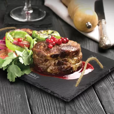 branded Slate Serving Board, from our range of promotional Cheese Sets