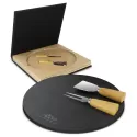 branded Ashford Slate Cheese Board Set, from our range of promotional Cheese Sets