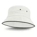 branded Bondi Bucket Hat - Black Sandwich Trim, from our range of promotional Wide Brim Hats