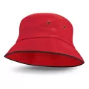 branded Bondi Bucket Hat - Black Sandwich Trim, from our range of promotional Wide Brim Hats