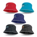 branded Bondi Bucket Hat - White Sandwich Trim, from our range of promotional Wide Brim Hats