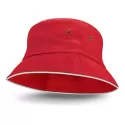 branded Bondi Bucket Hat - White Sandwich Trim, from our range of promotional Wide Brim Hats