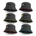 branded Bondi Bucket Hat - Coloured Sandwich Trim, from our range of promotional Wide Brim Hats