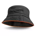 branded Bondi Bucket Hat - Coloured Sandwich Trim, from our range of promotional Wide Brim Hats