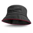 branded Bondi Bucket Hat - Coloured Sandwich Trim, from our range of promotional Wide Brim Hats