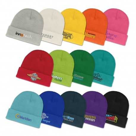 branded Everest Beanie, from our range of promotional Beanies