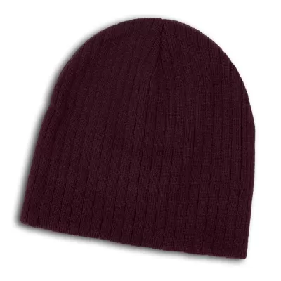 branded Nebraska Cable Knit Beanie, from our range of promotional Beanies
