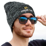 branded Fresno Heather Knit Beanie, from our range of promotional Beanies