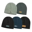 branded Nebraska Cable Knit Beanie with Patch, from our range of promotional Beanies