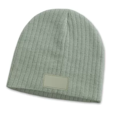 branded Nebraska Cable Knit Beanie with Patch, from our range of promotional Beanies