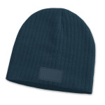 branded Nebraska Cable Knit Beanie with Patch, from our range of promotional Beanies