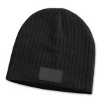 branded Nebraska Cable Knit Beanie with Patch, from our range of promotional Beanies
