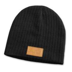branded Nebraska Cable Knit Beanie with Patch, from our range of promotional Beanies
