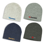 branded Nebraska Heather Cable Knit Beanie, from our range of promotional Beanies