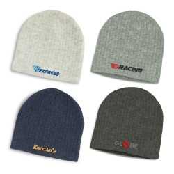 branded Nebraska Heather Cable Knit Beanie, from our range of promotional Beanies