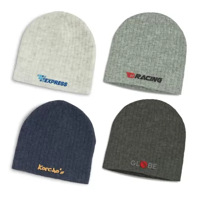 branded Nebraska Heather Cable Knit Beanie, from our range of promotional Beanies