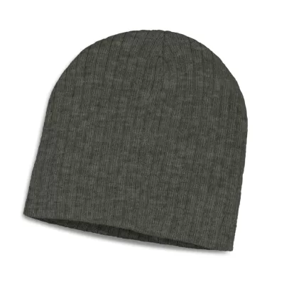 branded Nebraska Heather Cable Knit Beanie, from our range of promotional Beanies