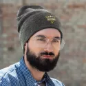 branded Heather Slouch Beanie, from our range of promotional Caps