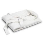 branded Rochester Waffle Bathrobe, from our range of promotional Bath Robes