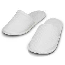 branded Rochester Waffle Slippers, from our range of promotional Bath Robes
