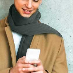 branded Nebraska Cable Knit Scarf, from our range of promotional Scarves