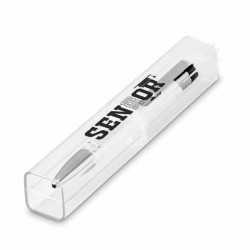 branded Case 360 Degree Plastic Pen, from our range of promotional Packaging for Pens