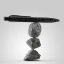 branded Marko Stone Pen, from our range of promotional Plastic Promotional Pens