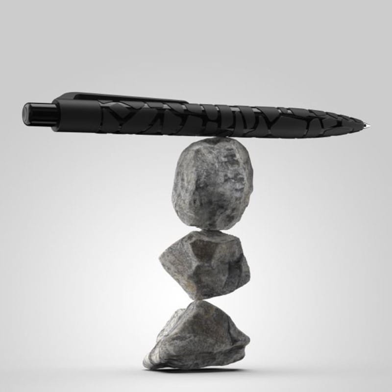 branded Marko Stone Pen, from our range of promotional Plastic Promotional Pens