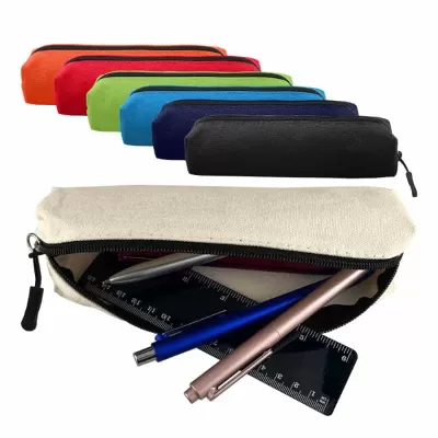 branded Canvas Tube Pencil Case, from our range of promotional Pencil Cases