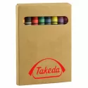 branded Vincent 8CT Crayon Set, from our range of promotional Pencils