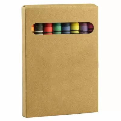 branded Vincent 8CT Crayon Set, from our range of promotional Pencils